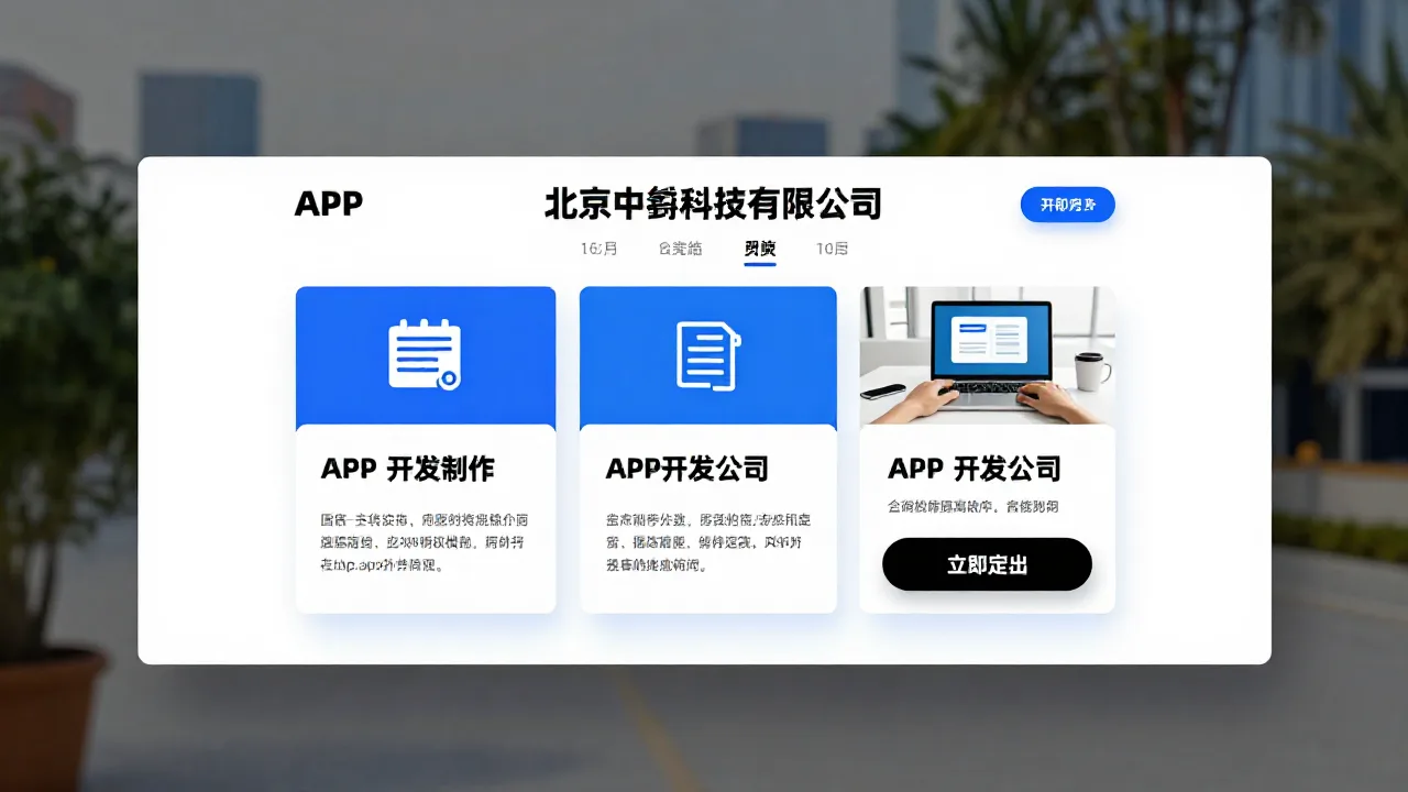 APP开发 首页主视觉
